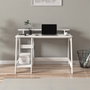 Hanah Home Escritorio de Estudio Blanco con Estantes